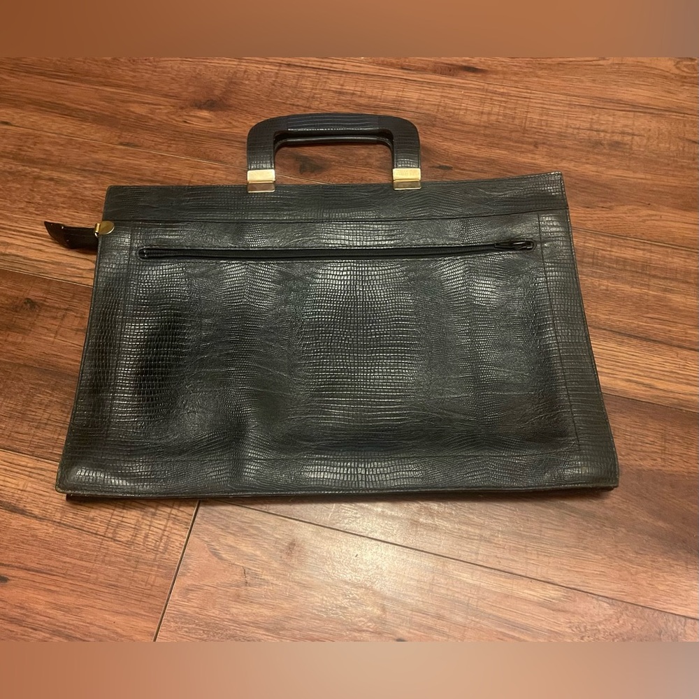 Vintage Blue Woman’s / Men’s briefcase bag